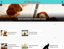 Tablet Screenshot of kutsaldinislam.com